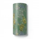 Italian wall decoration, size 10m x 0.73m, green color, model 24025