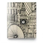 Youth and Children Wallpaper 10m x 0.53m Light Beige and Black