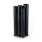 أنابيب HDPE PE 80 ضغط 12.5 بار قطر 1000 مم سمك 90.2 مم لون أسود
