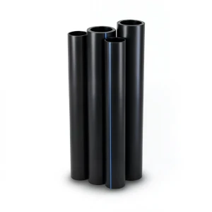 أنابيب HDPE PE 80 ضغط 12.5 بار قطر 1000 مم سمك 90.2 مم لون أسود