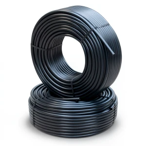 أنابيب HDPE PE 80 ضغط 12.5 بار قطر خارجي 20 مم سمك 2 مم لون أسود