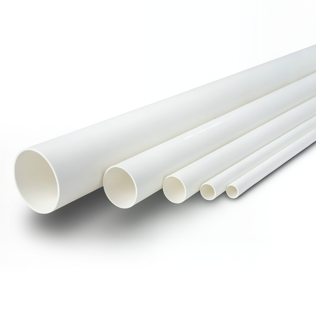 UPVC Pipes Nominal Pressure 13.8 Bar Size 2 Inch Thickness 2.87 mm White