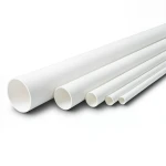 UPVC Pipes Nominal Pressure 13.8 Bar Size 3 Inch Thickness 4.24 mm White