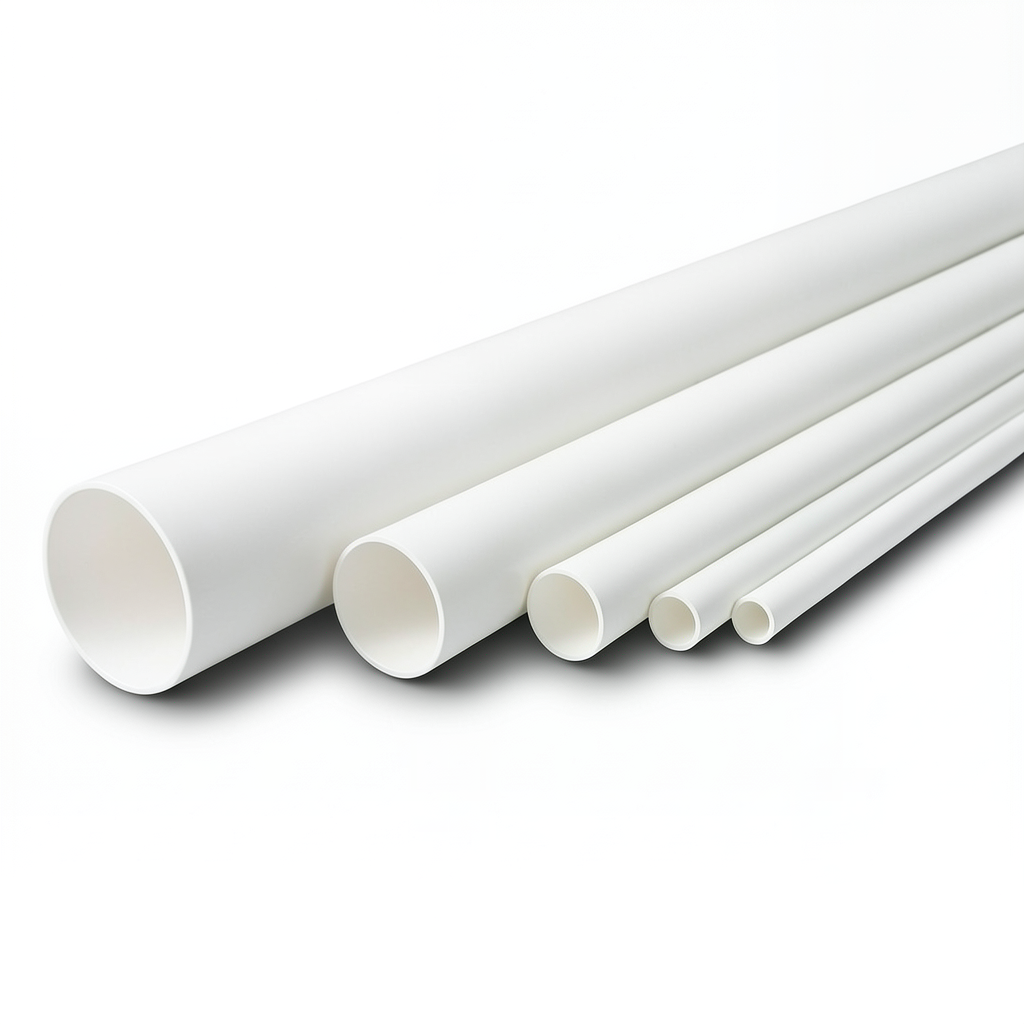 UPVC Pipes Nominal Pressure 13.8 Bar Size 3 Inch Thickness 4.24 mm White