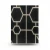 Geometric Wallpaper, Length 10 m, Black with Beige, Model Z80023