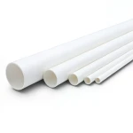 مواسير UPVC ضغط 17.2 بار مقاس ¼ 1 إنش سمك 2.49 مم لون أبيض
