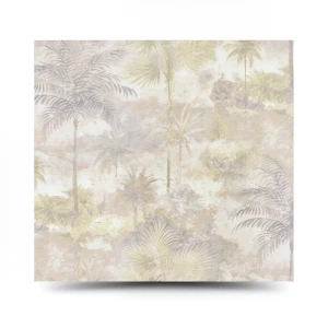 Italian Wall Covering Size 10m×1.06m, Beige with Gray Color
