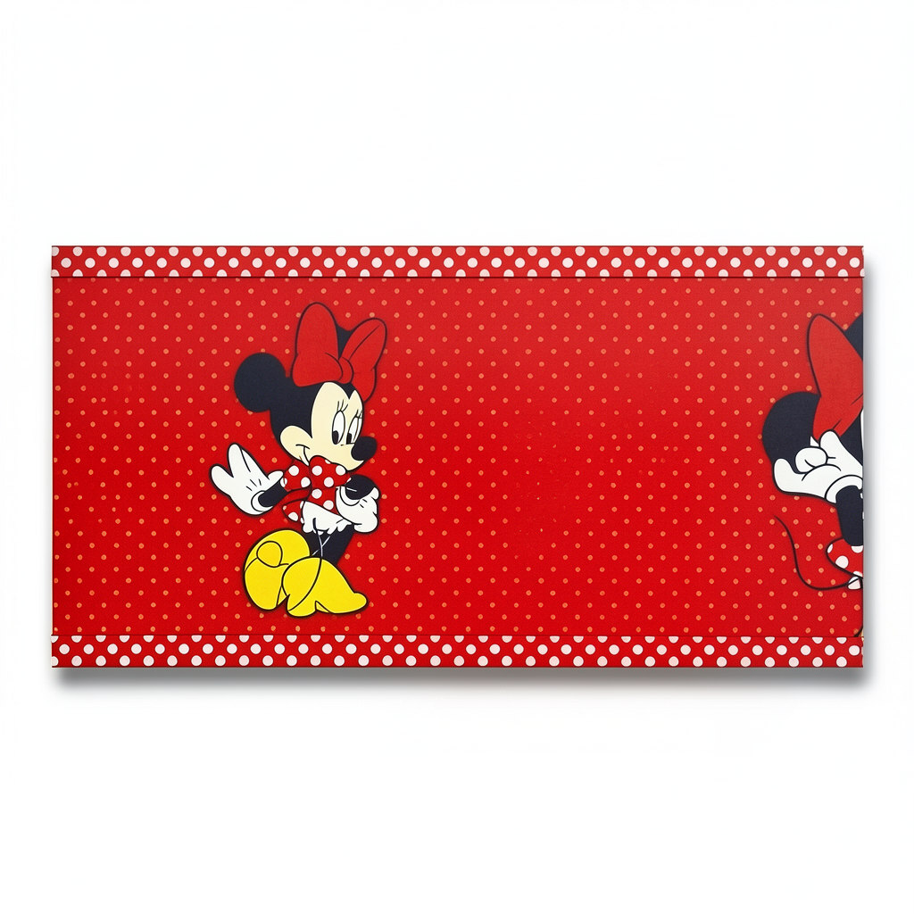 British Youth & Children Wallpaper 10m x 0.53m Red, Model 70033