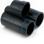 SPS HDPE Pipes  PE 100 Pressure 6 Bar Outside Diameter 110 mm Thickness 4.2 mm Color Black