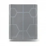 Italian Wall Decoration, Gray Color, Geometric Design, Roll Length 10 m, Model Z80026