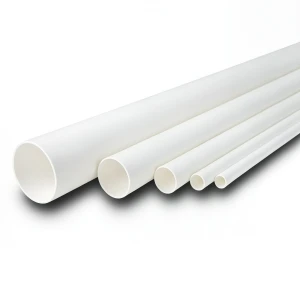 مواسير UPVC ضغط اسمي 11 بار مقاس 6 إنش سمك 6.48 مم لون أبيض