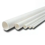 مواسير UPVC ضغط 17.2 بار مقاس 3 إنش سمك 5.23 مم لون أبيض