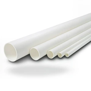 مواسير UPVC ضغط 13.8 بار مقاس ½ 1 إنش سمك 2.29 مم لون أبيض