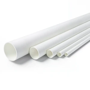 مواسير UPVC ضغط اسمي 13.8 بار مقاس 2 إنش سمك 2.87 مم لون أبيض