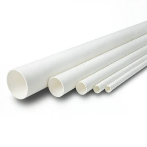 مواسير UPVC ضغط 21.7 بار مقاس ¼ 1 إنش سمك 3.12 مم لون أبيض