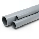 مواسير UPVC الوطني جدول 80 مقاس 1/2 إنش سمك 3.73 مم لون رمادي