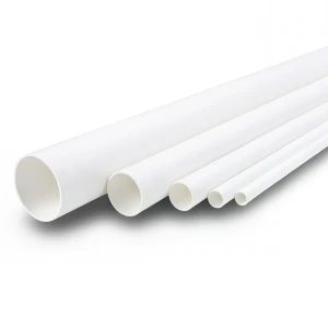 مواسير UPVC ضغط 13.8 بار مقاس 4 إنش سمك 5.44 مم لون أبيض