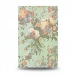 Italian Wall Covering, Light Green Color, Length 10 m, Width 0.73 m, Model 24053