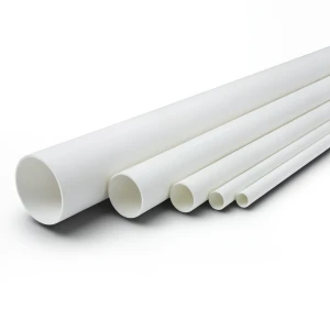 مواسير UPVC ضغط 13.8 بار مقاس 6 إنش سمك 8.03 مم لون أبيض