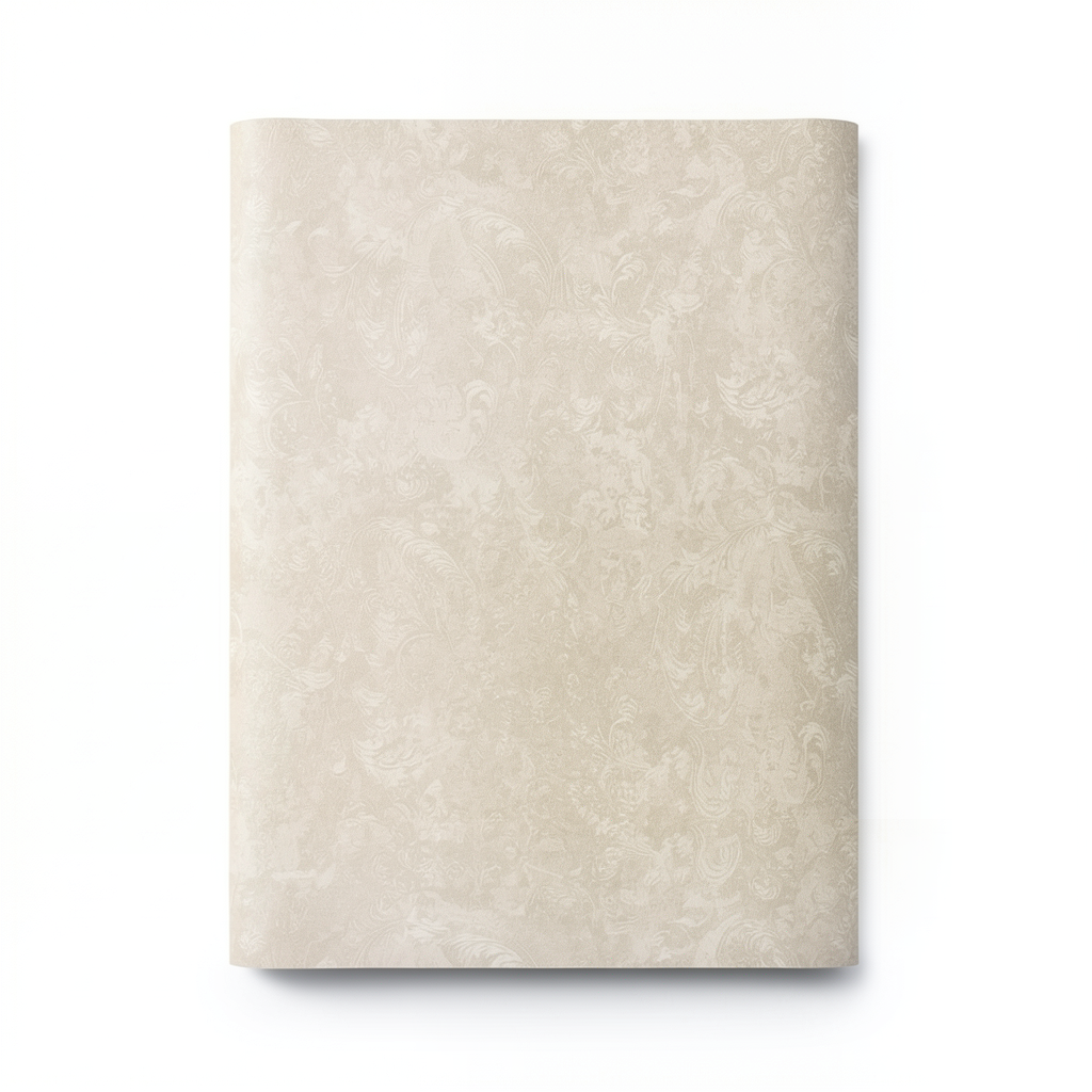 Italian Wallpaper 10m x 0.73m Beige Color, Model 26072