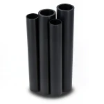 HDPE Pipes PE 80 Pressure 10 Bar Outer Diameter 900 mm Thickness 66.2 mm Black