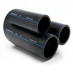 أنابيب HDPE السعودي PE 100 ضغط 16 بار قطر خارجي 90 مم سمك 8.2 مم لون اسود