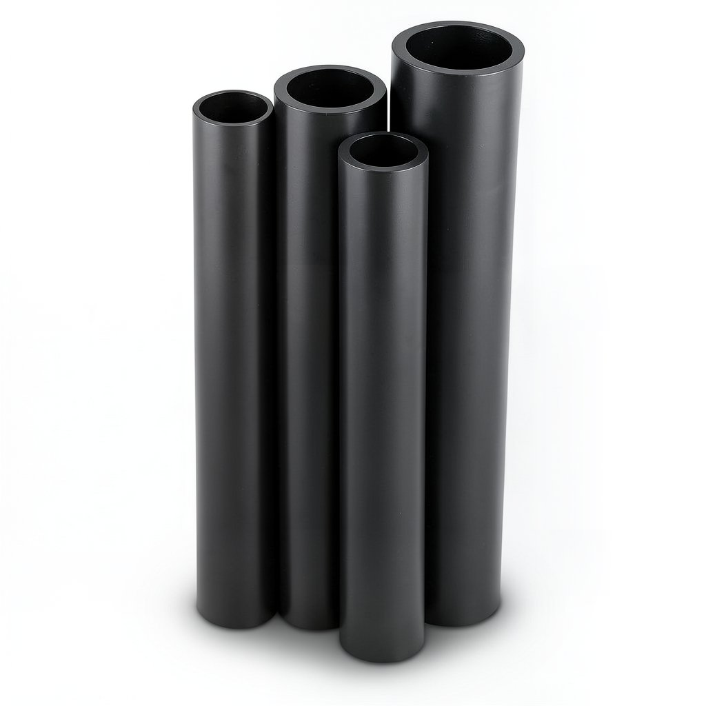 أنابيب HDPE الراجحي PE 80 ضغط 10 بار قطر خارجي 1000 مم سمك 72.5 مم لون أسود