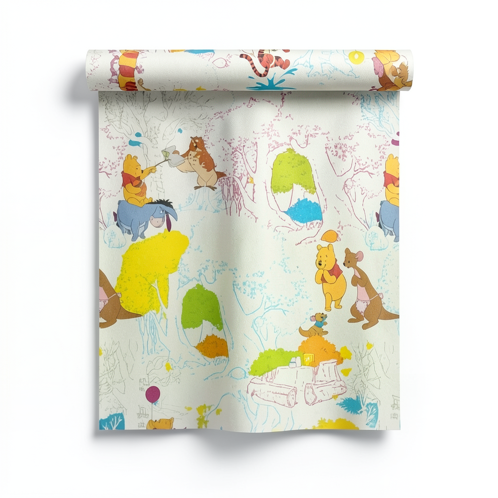 Youth and Children Wallpaper 10m x 0.53m Multicolor