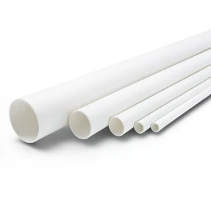 مواسير UPVC ضغط 17.2 بار مقاس 2 إنش سمك 3.56 مم لون أبيض