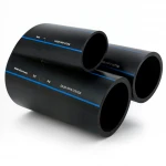 أنابيب HDPE السعودي PE 100 ضغط 6 بار قطر خارجي 110 مم سمك 4.2 مم لون اسود
