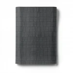 Italian Wall Covering, Dark Grey Color Patterned Design, Roll Length 10m, Model Z80027