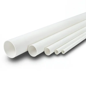 مواسير UPVC ضغط 17.2 بار مقاس 3 إنش سمك 5.23 مم لون أبيض