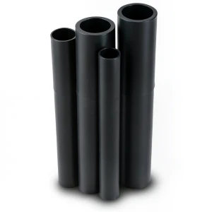 HDPE Pipes PE 80 Pressure 10 Bar Outer Diameter 1400 mm Thickness 102.9 mm Black