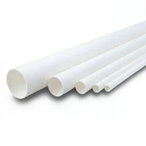 مواسير UPVC ضغط 17.2 بار مقاس 4 إنش سمك 6.73 مم لون أبيض