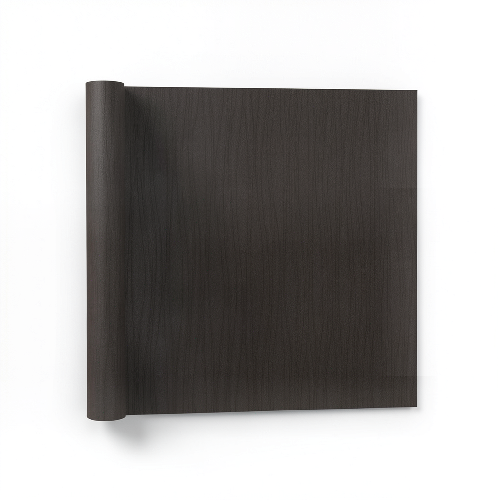 Patterned Wallpaper 10m×1.06m Dark Brown Color, Model Z46016