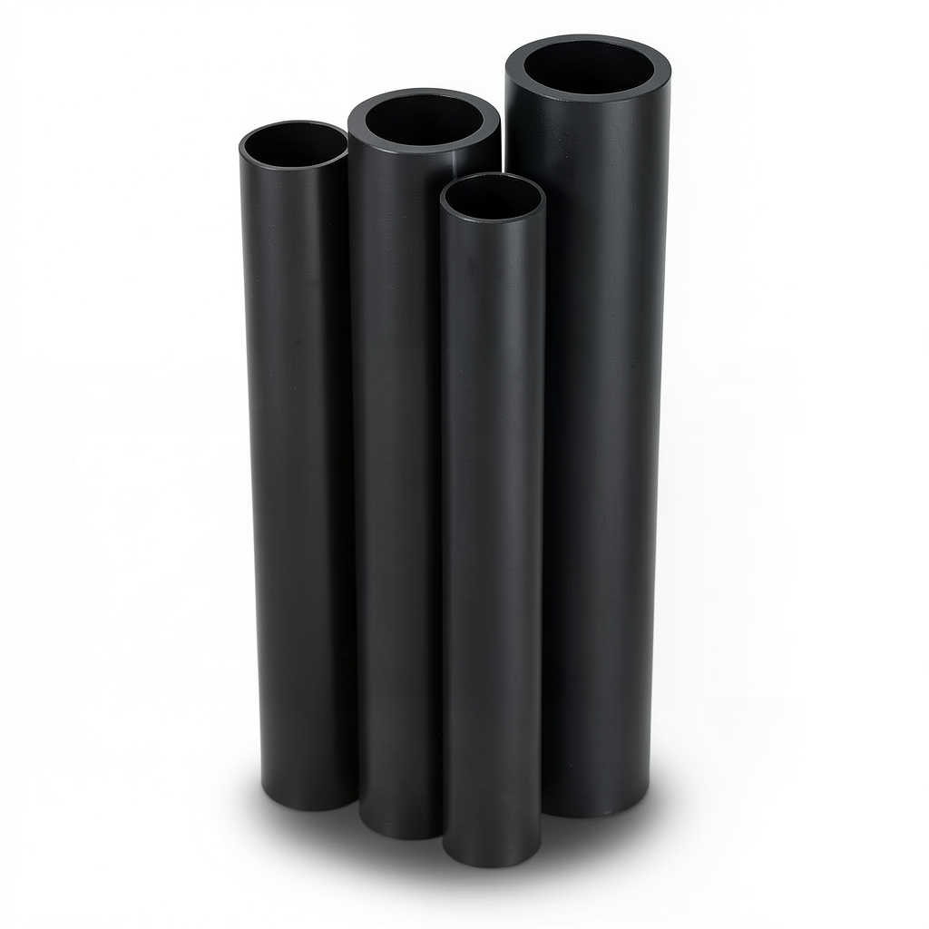 HDPE Pipes PE 100 Pressure 12.5 Bar Outside Diameter 280 mm Thickness 20.6 mm Black