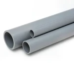 مواسير UPVC الوطني جدول 80 مقاس 1/2 إنش سمك 3.73 مم لون رمادي