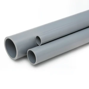 UPVC Pipes National Kham Schedule 80 Size 1/2 inch Thickness 3.73 mm Gray