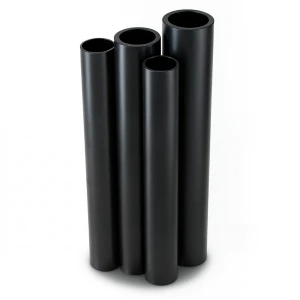 HDPE Pipes PE 80 Pressure 12.5 Bar Outside Diameter 280 mm Thickness 25.4 mm Black