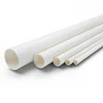 مواسير UPVC ضغط اسمي 21.7 بار مقاس 1/2 إنش سمك 1.57 مم لون أبيض