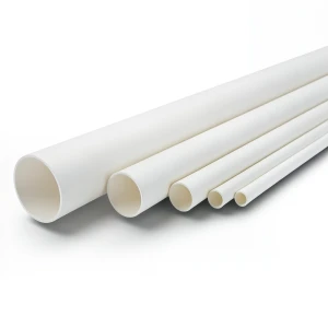 مواسير UPVC ضغط اسمي 21.7 بار مقاس 1/2 إنش سمك 1.57 مم لون أبيض