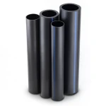 HDPE Pipes PE 80 Pressure 12.5 Bar Outside Diameter 355 mm Thickness 32.2 mm Black