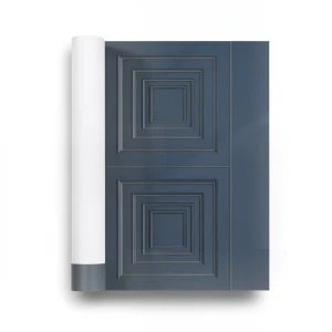 Italian Wall Decor 10m x 1.06m Dark Gray Blue, Model Z46023