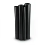 مواسير HDPE الراجحي PE 80 ضغط 12.5 بار قطر خارجي 400 مم سمك 36.3 مم لون أسود