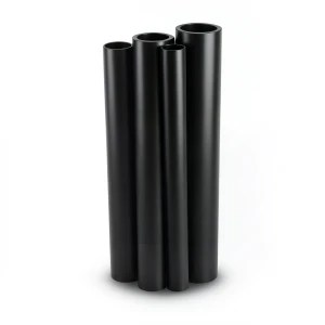 Al-Rajhi HDPE Pipes PE 80 Pressure 12.5 Bar Outside Diameter 400 mm Thickness 36.3 mm Black