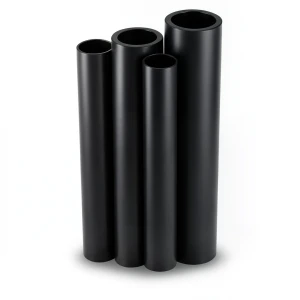 HDPE Pipes PE 80 Pressure 12.5 Bar Outside Diameter 450 mm Thickness 40.9 mm Black