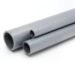 مواسير UPVC الوطني جدول 80 مقاس 1 1/4 إنش سمك 4.85 مم لون رمادي