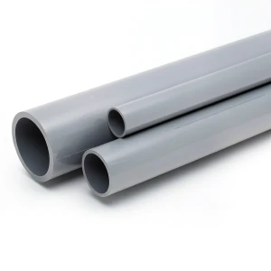 مواسير UPVC الوطني جدول 80 مقاس 1 1/4 إنش سمك 4.85 مم لون رمادي