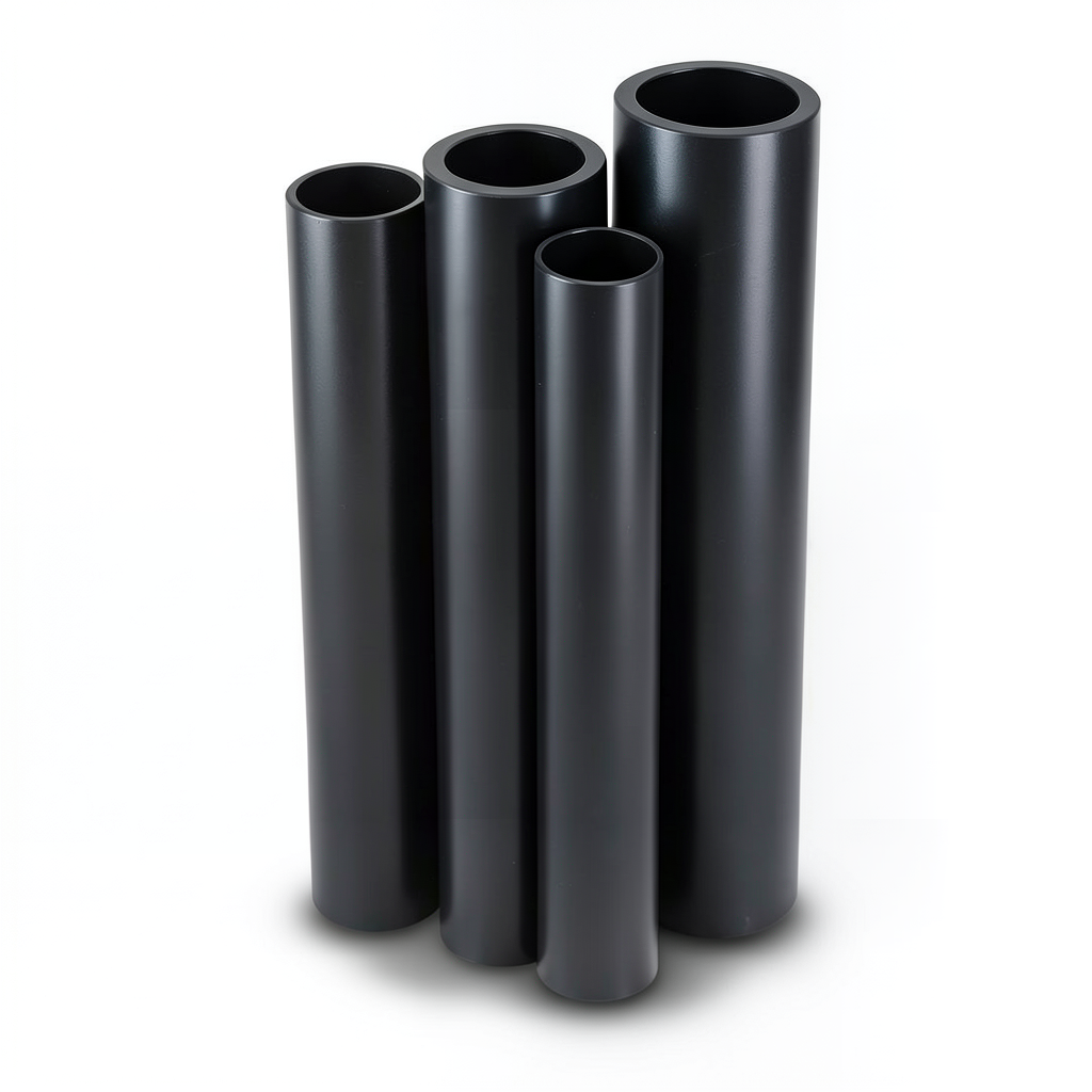 HDPE Pipes PE 80 Pressure 12.5 Bar Outside Diameter 500 mm Thickness 45.4 mm Black