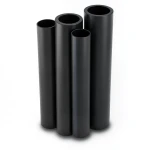 مواسير HDPE PE 80 ضغط 10 بار قطر خارجي 280 مم سمك 20.6 مم لون أسود
